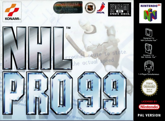 Jaquette de NHL Pro 99