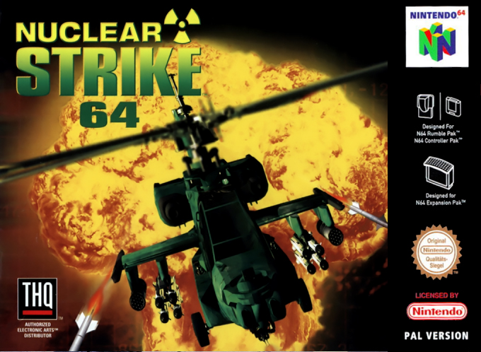 Jaquette de Nuclear Strike 64