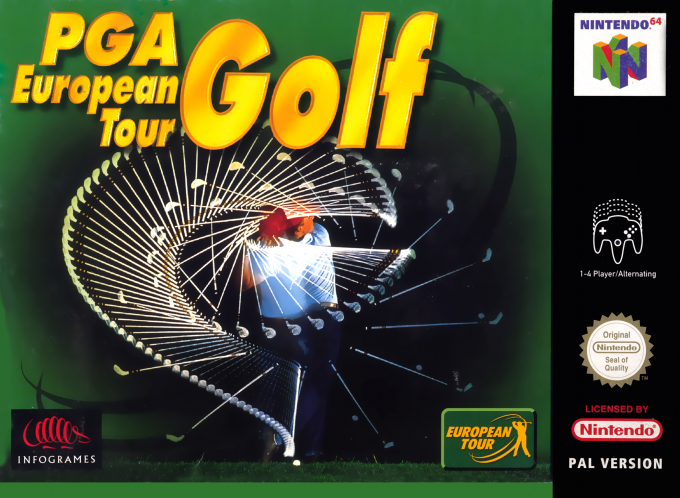 Jaquette de PGA European Tour Golf
