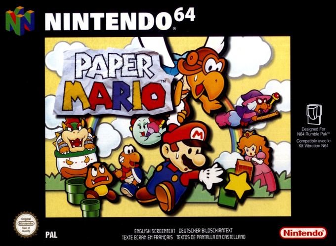 Jaquette de Paper Mario