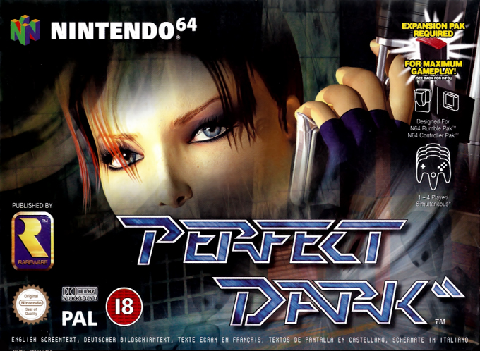 Jaquette de Perfect Dark