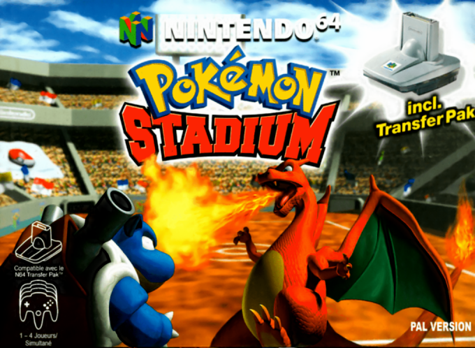 Jaquette de Pokémon Stadium
