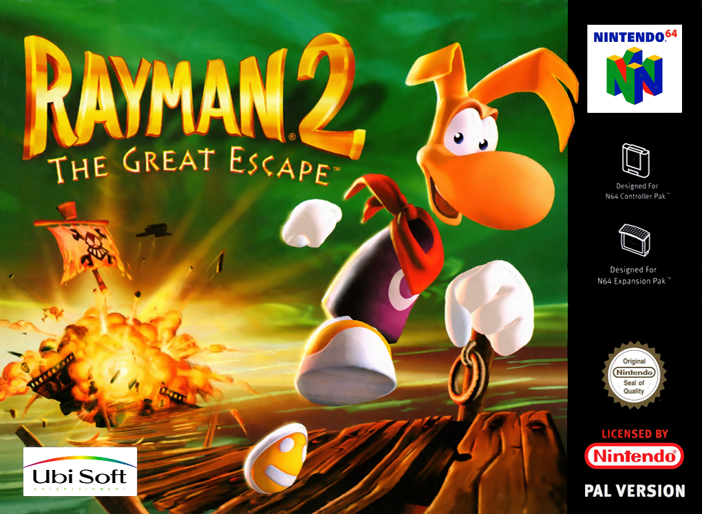 Jaquette de Rayman 2 : The Great Escape