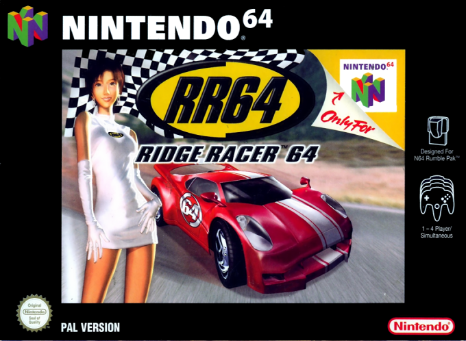 Jaquette de Ridge Racer 64