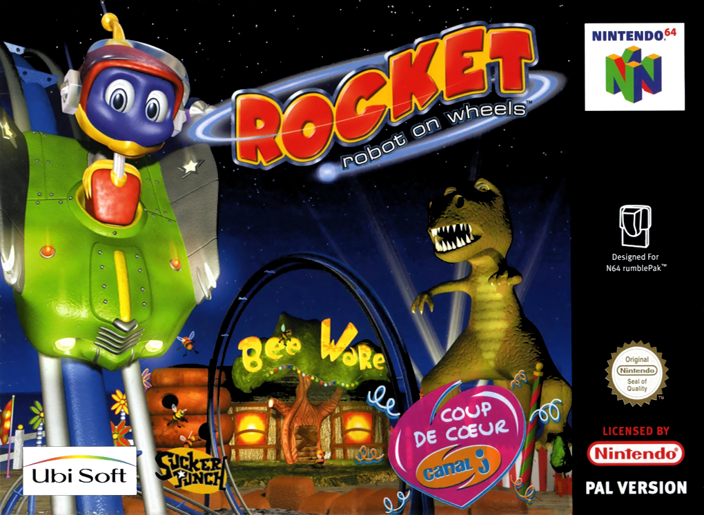 Jaquette de Rocket : Robot On Wheels