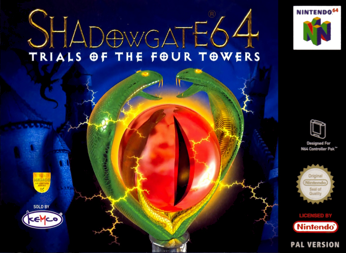 Jaquette de Shadowgate 64 : Trials of the Four Towers