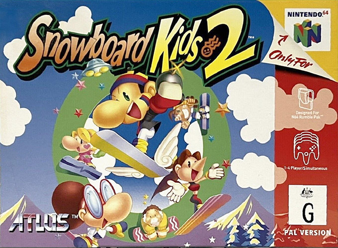 Jaquette de Snowboard Kids 2