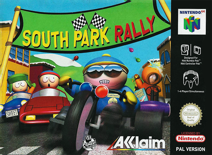 Jaquette de South Park Rally
