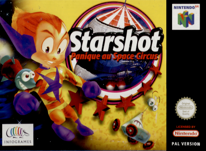 Jaquette de Starshot : Panique Au Space Circus