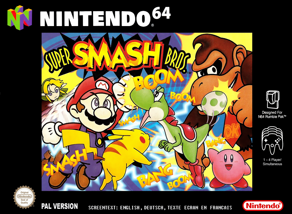 Jaquette de Super Smash Bros.