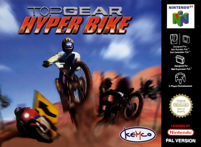 Jaquette de Top Gear Hyper Bike