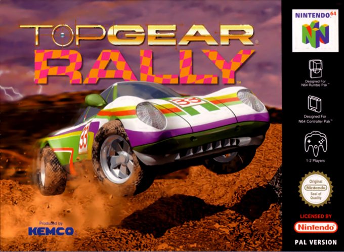 Jaquette de Top Gear Rally