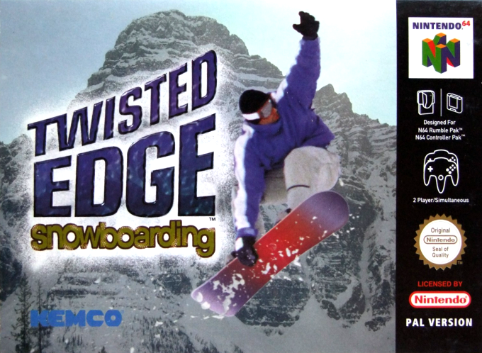 Jaquette de Twisted Edge Snowboarding