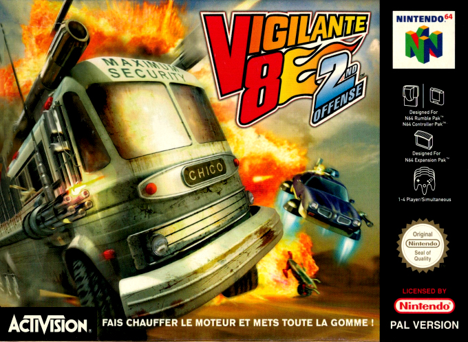 Jaquette de Vigilante 8 : 2nd Offense