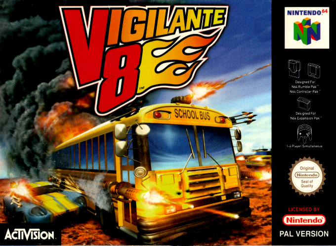 Jaquette de Vigilante 8
