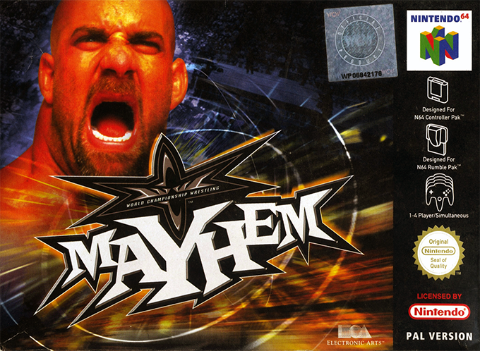 Jaquette de WCW Mayhem