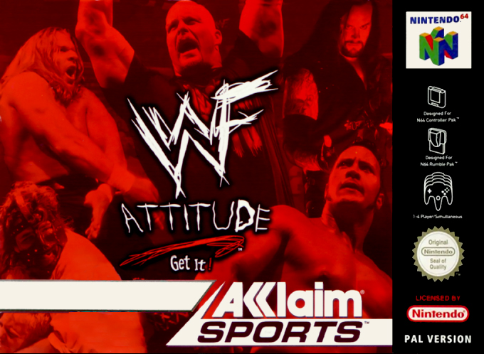 Jaquette de WWF Attitude