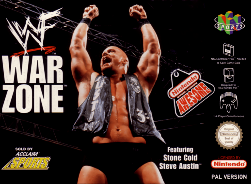 Jaquette de WWF War Zone