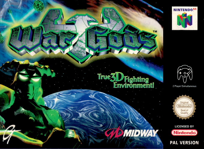 Jaquette de War Gods