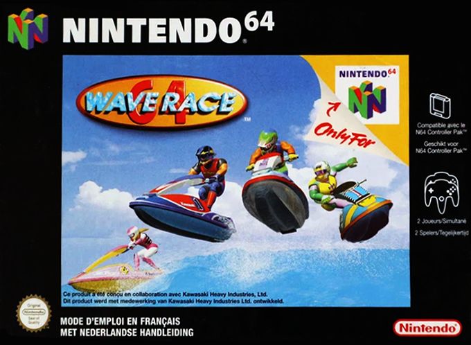 Jaquette de Wave Race 64