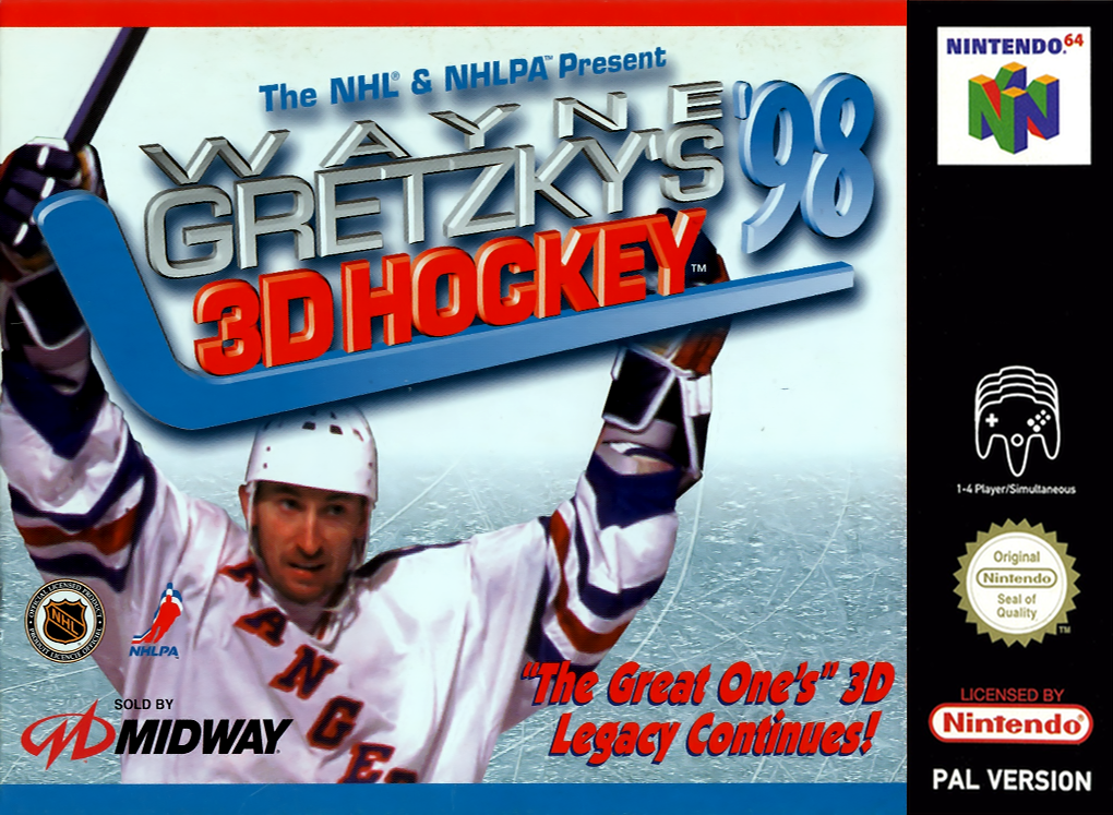 Jaquette de Wayne Gretzky's 3D Hockey '98
