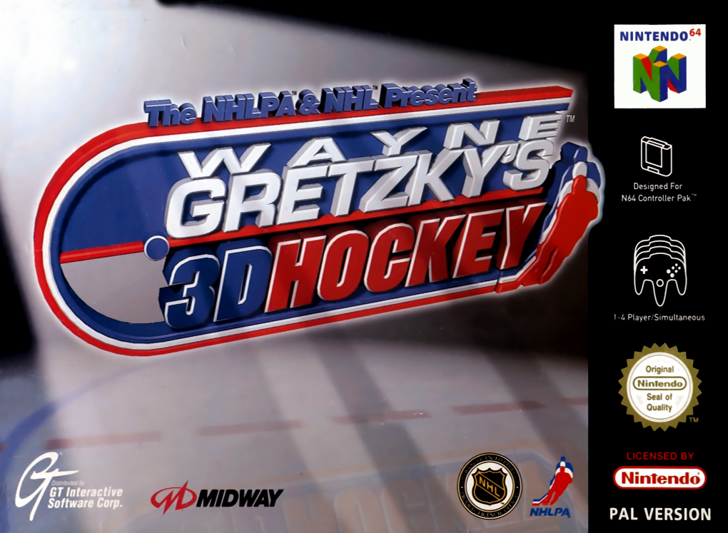 Jaquette de Wayne Gretzky's 3D Hockey