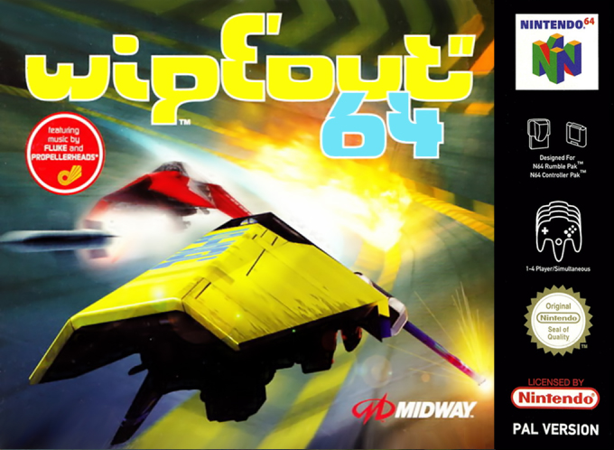 Jaquette de WipEout 64
