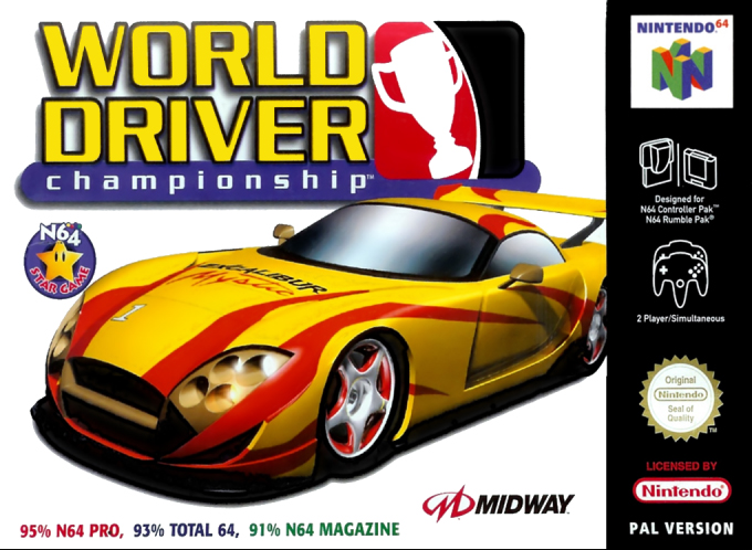 Jaquette de World Driver Championship