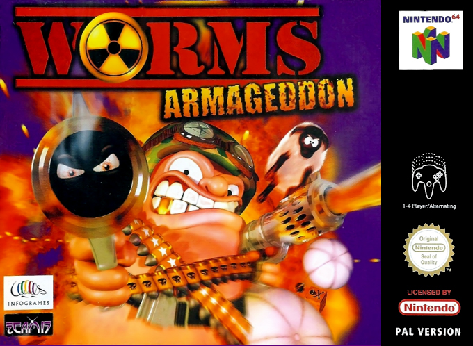 Jaquette de Worms Armageddon
