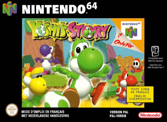 Jaquette de Yoshi's Story