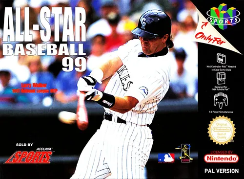 Jaquette de All-Star Baseball 99