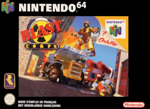 Jaquette de Blast Corps