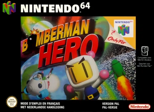 Jaquette de Bomberman Hero