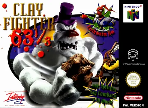 Jaquette de Clay Fighter 63 1/3