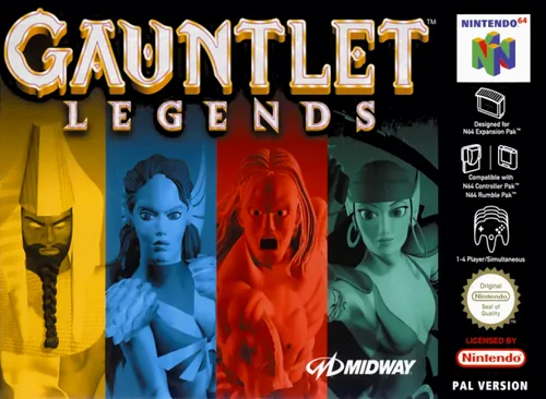 Jaquette de Gauntlet Legends