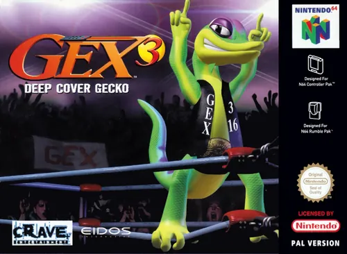 Jaquette de Gex 3 : Deep Cover Gecko