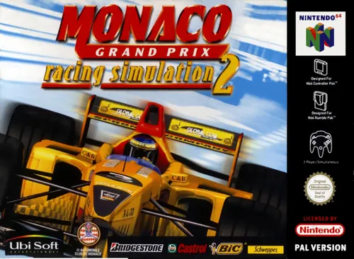 Jaquette de Monaco Grand Prix : Racing Simulation 2