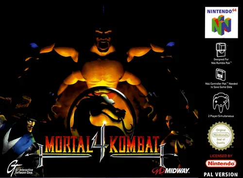 Jaquette de Mortal Kombat 4