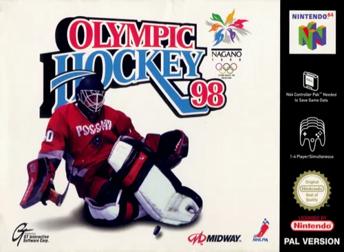 Jaquette de Olympic Hockey '98
