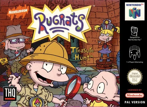Jaquette de Les Razmoket  la Chasse aux tresors