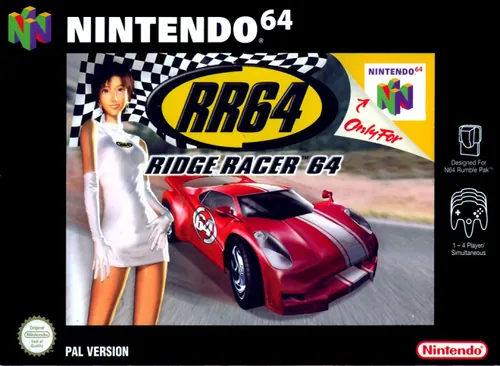 Jaquette de Ridge Racer 64