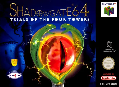 Jaquette de Shadowgate 64 : Trials of the Four Towers