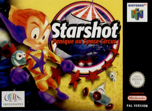 Jaquette de Starshot : Panique Au Space Circus