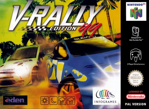 Jaquette de V-Rally Edition 99