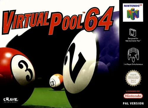 Jaquette de Virtual Pool 64
