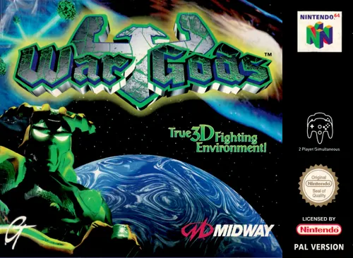 Jaquette de War Gods