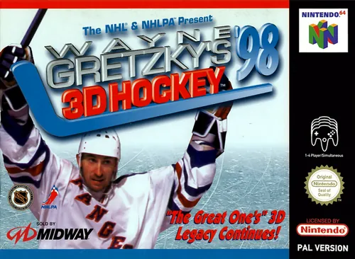 Jaquette de Wayne Gretzky's 3D Hockey '98