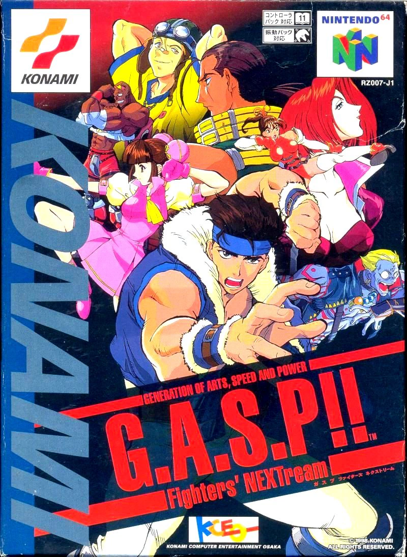 Jaquette de G.A.S.P!! Fighters' NEXTream