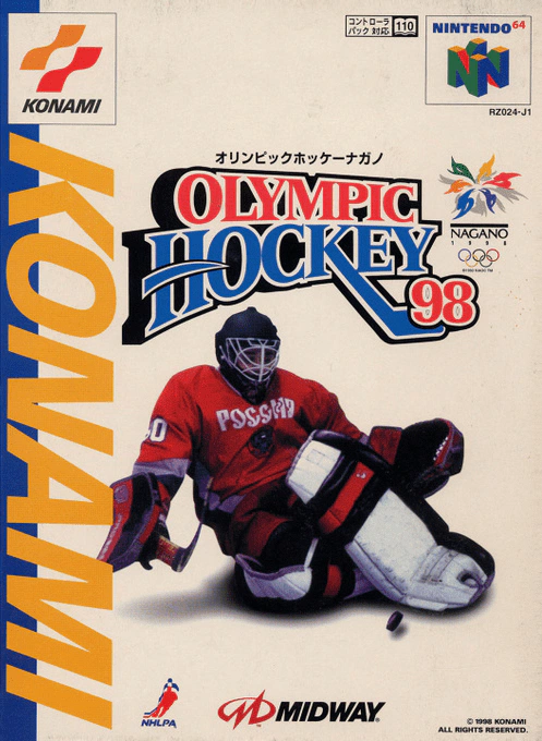 Jaquette de Olympic Hockey '98
