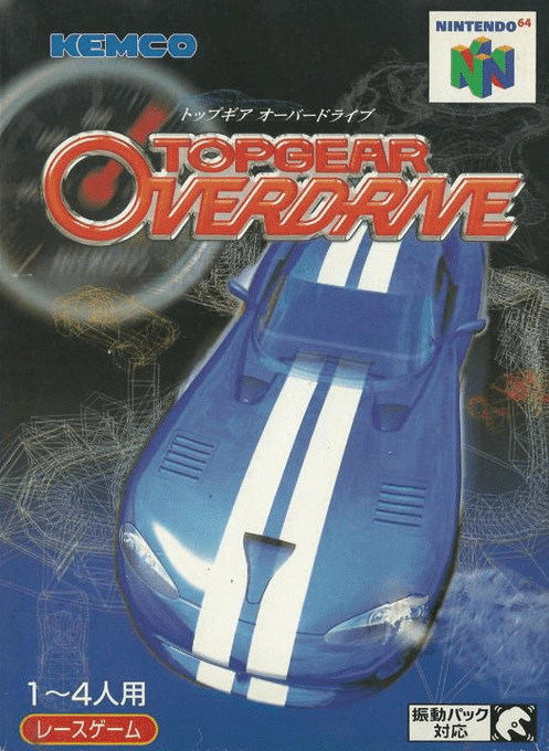 Jaquette de Top Gear Overdrive